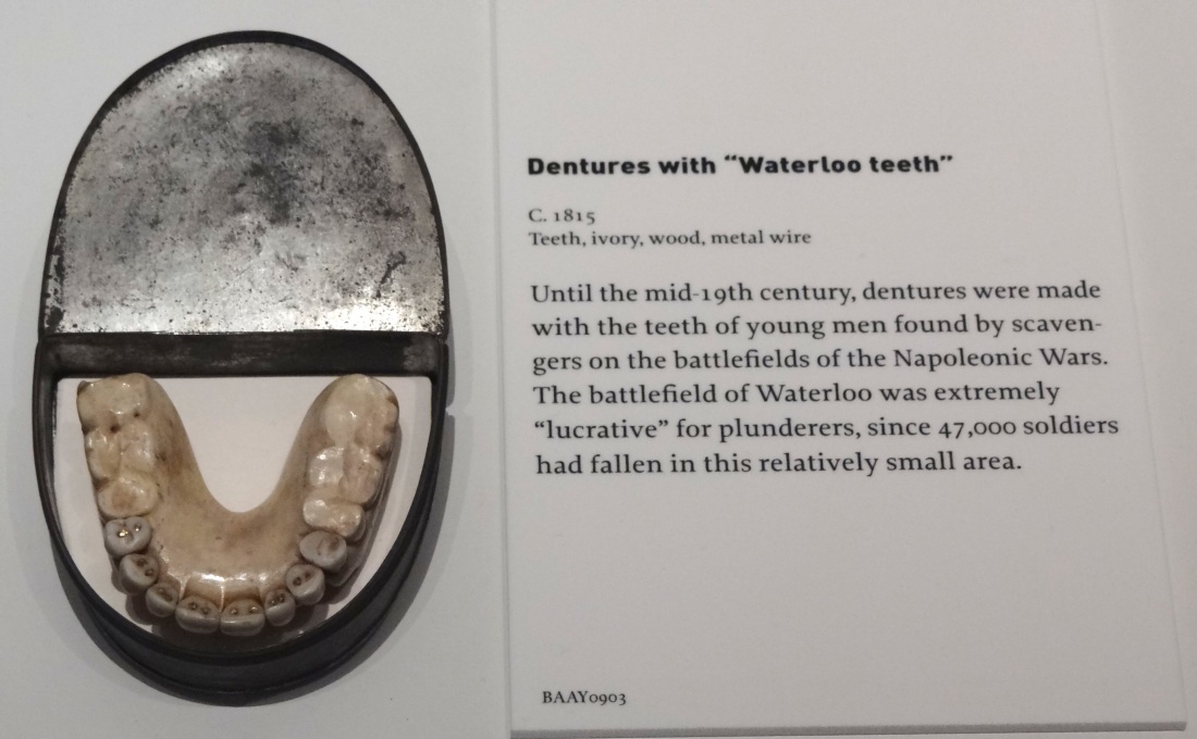 Dentures_with_Waterloo_Teeth_-_Military_Museum_-_Dresden_-_Germany